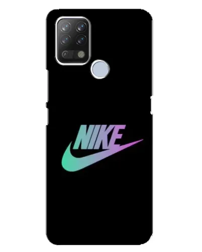 Чехол для TECNO Pova с картинкой «Nike — городская ночь»