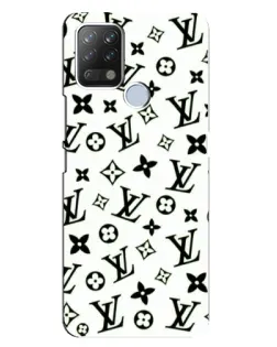 Чехол для TECNO Pova с картинкой «Монохромный хаос LV»