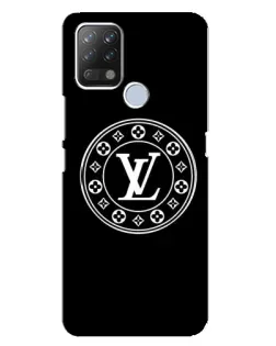 Чехол для TECNO Pova с картинкой «LV — печать стиля»