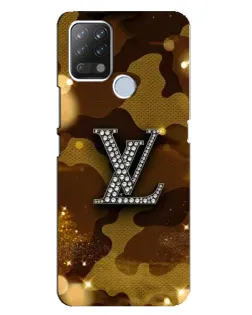 Чехол для TECNO Pova с картинкой «Камуфляжный Louis Vuitton»
