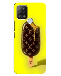 Чехол для TECNO Pova с картинкой «Мороженое от LV»