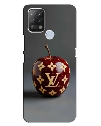 Чехол для TECNO Pova с картинкой «Красное яблоко LV»