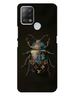 Чехол для TECNO Pova с картинкой «LV — мраморный принт»