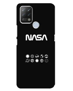 Чохол для TECNO Pova з картинкою «NASA — технічний принт»