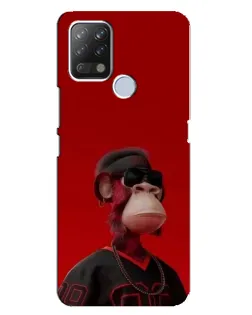 Чохол для TECNO Pova з картинкою «Bored Ape в червоному» Чохол для TECNO Pova з картинкою «Bored Ape в червоному»