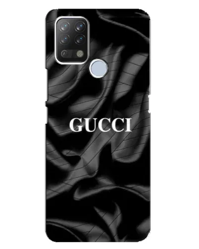 Чехол для TECNO Pova с картинкой «Gucci — шелковые волны»