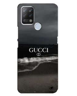 Чехол для TECNO Pova с картинкой «Gucci — морской прибой»