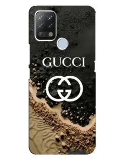Чехол для TECNO Pova с картинкой «Gucci — песчаные дюны»