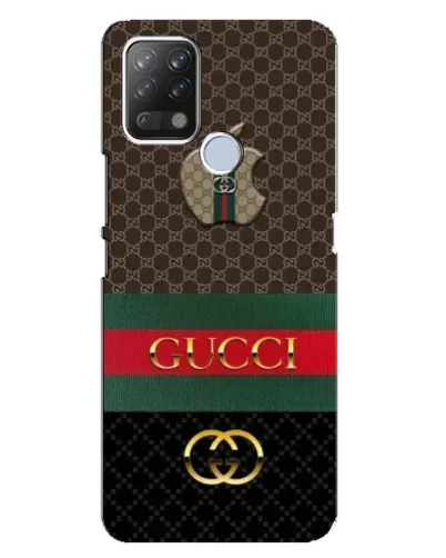 Чехол для TECNO Pova с картинкой «Gucci — брендированный десерт»