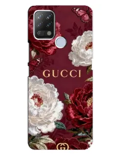 Чохол для TECNO Pova з картинкою «Gucci — бордові троянди» Чохол для TECNO Pova з картинкою «Gucci — бордові троянди»