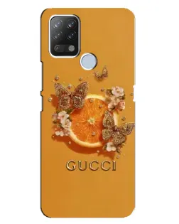 Чохол для TECNO Pova з картинкою «Gucci — золоті метелики» Чохол для TECNO Pova з картинкою «Gucci — золоті метелики»