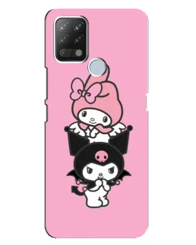 Чехол для TECNO Pova с картинкой «My Melody и Kuromi» Чехол для TECNO Pova с картинкой «My Melody и Kuromi»