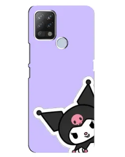 Чехол для TECNO Pova с картинкой «Забавная Kuromi»