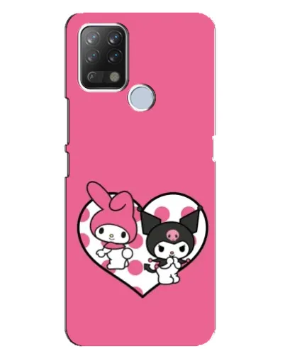 Чехол для TECNO Pova с картинкой «Kuromi и My Melody» Чехол для TECNO Pova с картинкой «Kuromi и My Melody»