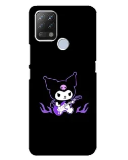 Чехол для TECNO Pova с картинкой «Электрическая Kuromi»
