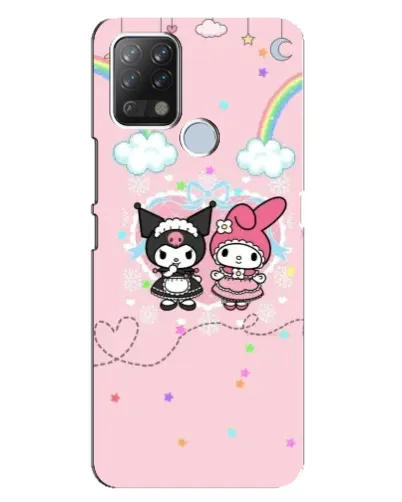 Чехол для TECNO Pova с картинкой «My Melody и Kuromi» Чехол для TECNO Pova с картинкой «My Melody и Kuromi»