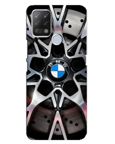 Чехол для TECNO Pova с картинкой «BMW — деталь диска»