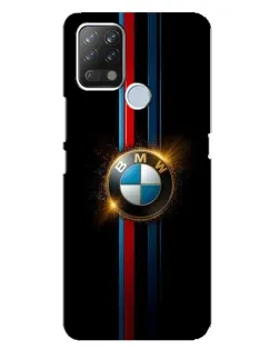 Чехол для TECNO Pova с картинкой «BMW M-Power неон»