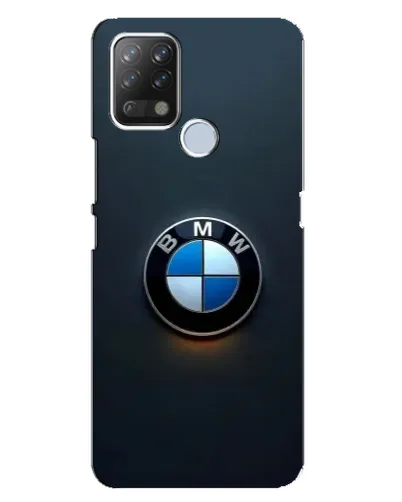 Чехол для TECNO Pova с картинкой «Логотип BMW — минимализм»