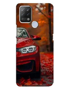 Чехол для TECNO Pova с картинкой «Осенняя BMW M4»
