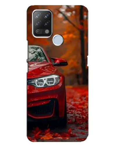 Чехол для TECNO Pova с картинкой «Осенняя BMW M4»