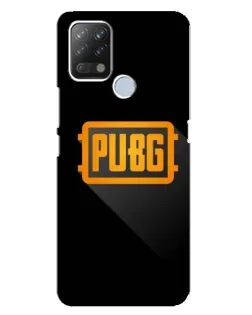 Чохол для TECNO Pova з картинкою «PUBG — рамка лого»