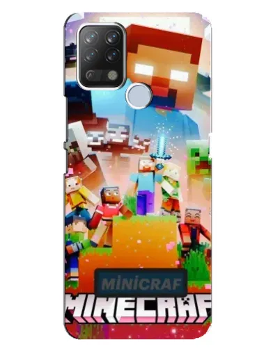 Чохол для TECNO Pova з картинкою «Minecraft герої гри» Чохол для TECNO Pova з картинкою «Minecraft герої гри»