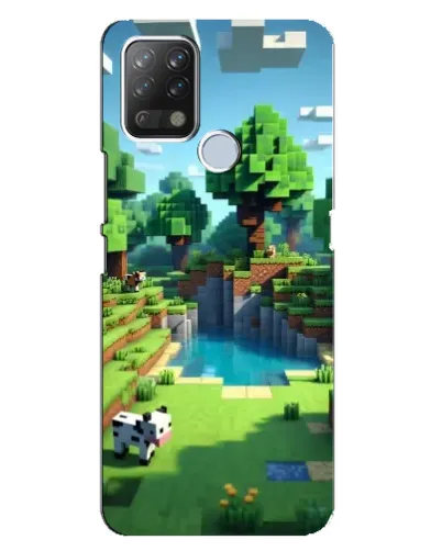 Чохол для TECNO Pova з картинкою «Minecraft літній день» Чохол для TECNO Pova з картинкою «Minecraft літній день»