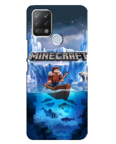 Чохол для TECNO Pova з картинкою «Minecraft льодянийсвіт» Чохол для TECNO Pova з картинкою «Minecraft льодянийсвіт»