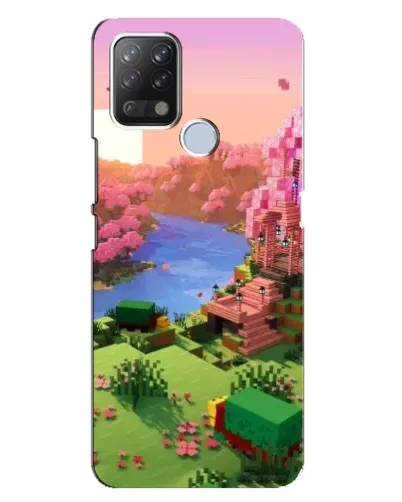 Чохол для TECNO Pova з картинкою «Рожеве дерево Minecraft» Чохол для TECNO Pova з картинкою «Рожеве дерево Minecraft»