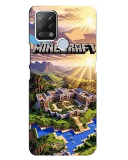 Чохол для TECNO Pova з картинкою «Minecraft панорама»