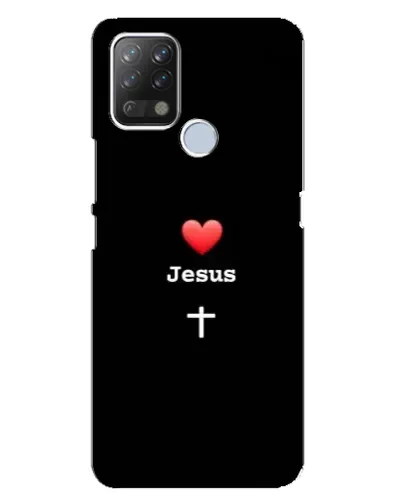 Чехол для TECNO Pova с картинкой «Сердце - Jesus» Чехол для TECNO Pova с картинкой «Сердце - Jesus»