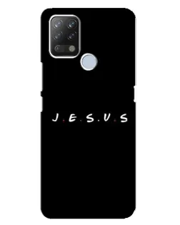 Чехол для TECNO Pova с картинкой «Точки веры J.E.S.U.S.»