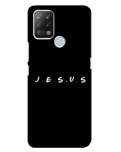 Чехол для TECNO Pova с картинкой «Точки веры J.E.S.U.S.» Чехол для TECNO Pova с картинкой «Точки веры J.E.S.U.S.»