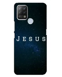 Чехол для TECNO Pova с картинкой «Звездное небо Jesus»