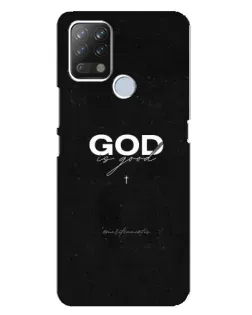 Чехол для TECNO Pova с картинкой «GOD — Бог над всем»