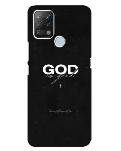 Чехол для TECNO Pova с картинкой «GOD — Бог над всем» Чехол для TECNO Pova с картинкой «GOD — Бог над всем»