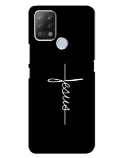 Чехол для TECNO Pova с картинкой «Тонкая линия веры»