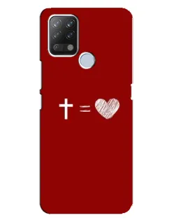 Чохол для TECNO Pova з картинкою «Рівняння любові»