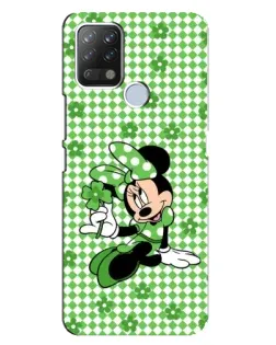 Чехол для TECNO Pova с картинкой «Mickey в клетку» Чехол для TECNO Pova с картинкой «Mickey в клетку»