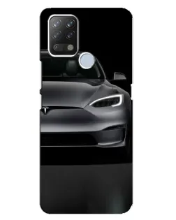 Чехол для TECNO Pova с картинкой «Tesla Model S Look» Чехол для TECNO Pova с картинкой «Tesla Model S Look»
