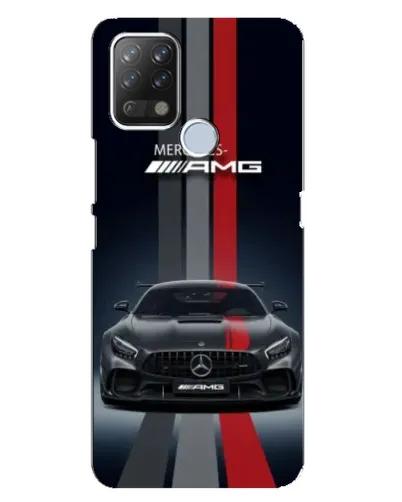 Чехол для TECNO Pova с картинкой «Mercedes — белый карбон» Чехол для TECNO Pova с картинкой «Mercedes — белый карбон»