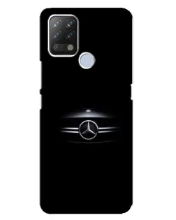 Чехол для TECNO Pova с картинкой «Mercedes — абстрактные линии»