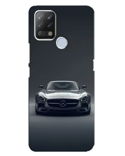 Чехол для TECNO Pova с картинкой «Mercedes на черном» Чехол для TECNO Pova с картинкой «Mercedes на черном»