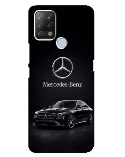 Чехол для TECNO Pova с картинкой «Mercedes — решетка радиатора»