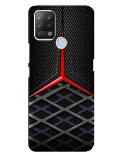 Чехол для TECNO Pova с картинкой «Mercedes Carbon Grid»