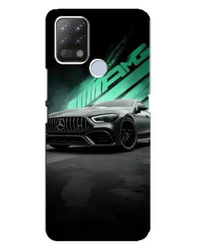 Чехол для TECNO Pova с картинкой «Темный Mercedes AMG» Чехол для TECNO Pova с картинкой «Темный Mercedes AMG»