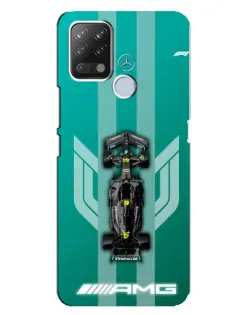 Чехол для TECNO Pova с картинкой «Mercedes AMG Petronas»