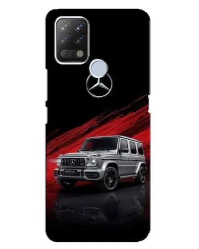 Чехол для TECNO Pova с картинкой «Mercedes G-Class красный» Чехол для TECNO Pova с картинкой «Mercedes G-Class красный»