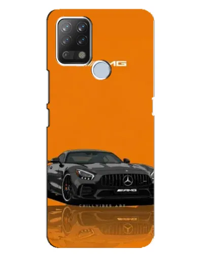 Чехол для TECNO Pova с картинкой «Оранжевый Mercedes AMG» Чехол для TECNO Pova с картинкой «Оранжевый Mercedes AMG»